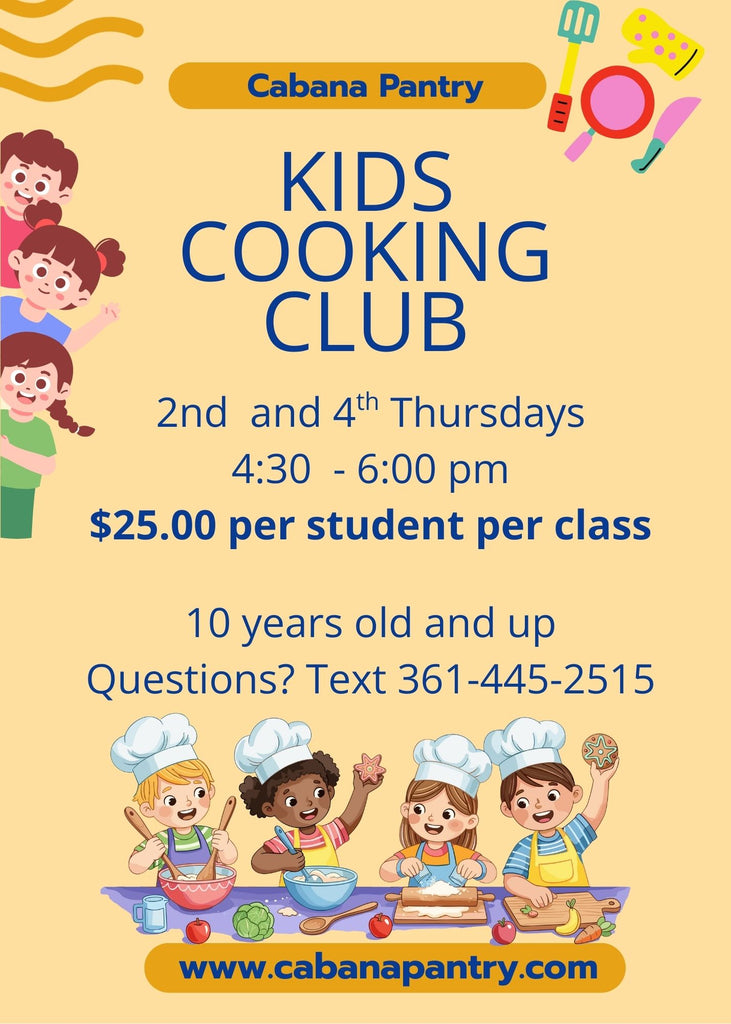 KIDS COOKING CLUB
